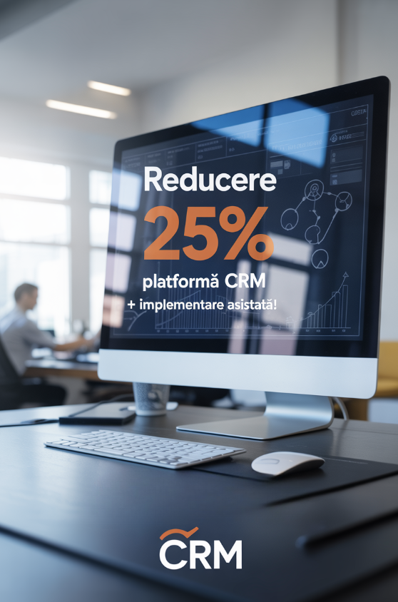 Platformă CRM cu implementare asistată